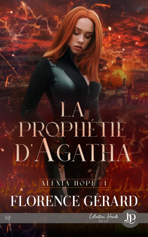 Couverture ebook de La prophétie d'Agatha, de Florence Gérard