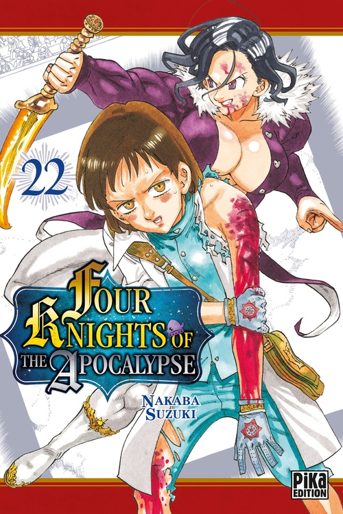 ebook cover of Four Knights of the Apocalypse T22, by Nakaba Suzuki