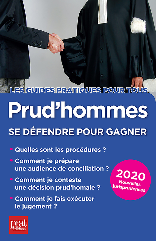 Couverture ebook de Prud´hommes 2020, de Sandrine Bourdais, Brigitte Vert