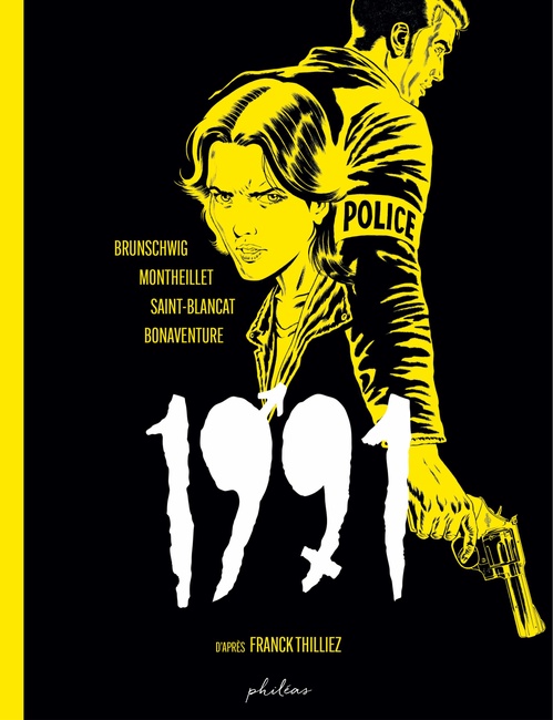 Couverture ebook de 1991, de Franck Thilliez, Luc Brunschwig