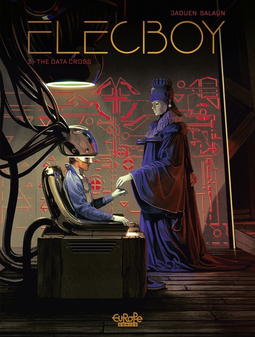 Couverture ebook de Elecboy - Volume 3 - The Data Cross, de Jaouën Salaün