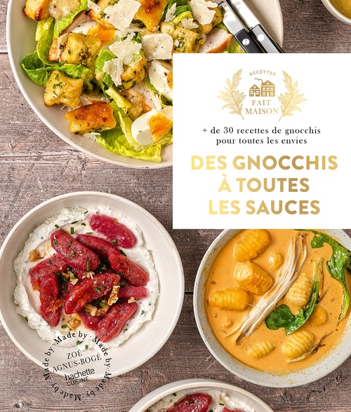 ebook cover of Des gnocchis à toutes les sauces, by Zoé Agnus-Bogé
