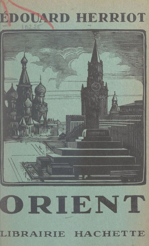 Couverture ebook de Orient, de Edouard Herriot