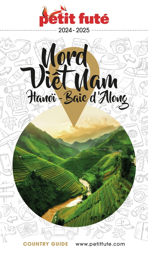 Couverture ebook de NORD VIETNAM 2024/2025 Petit Futé, de Collectif petit futé