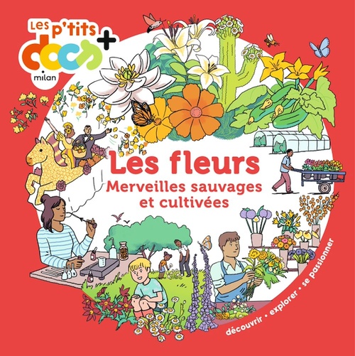 Couverture ebook de Les fleurs, de Stéphanie Ledu