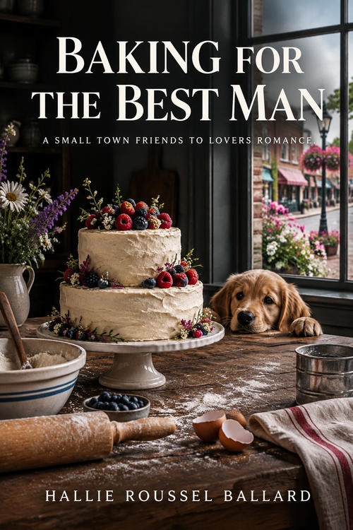 Couverture ebook de Baking for the Best Man, de Hallie Roussel Ballard