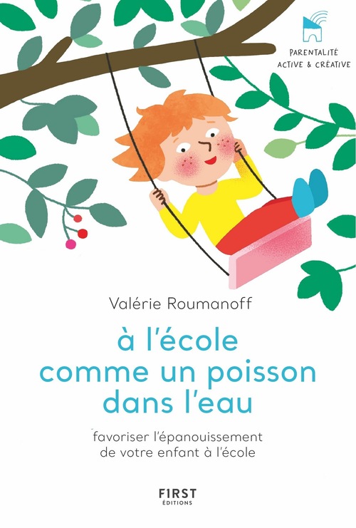 Couverture ebook de À l'école comme un poisson dans l'eau, de Valérie Roumanoff