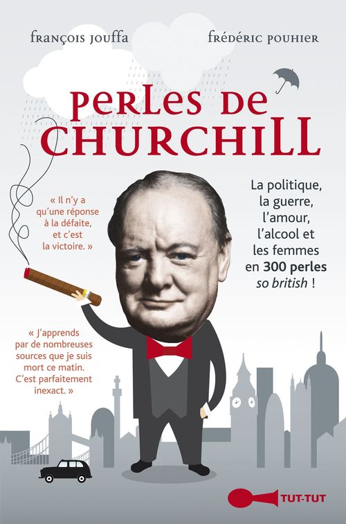 Couverture ebook de Perles de Churchill, de François Jouffa, Frédéric Pouhier