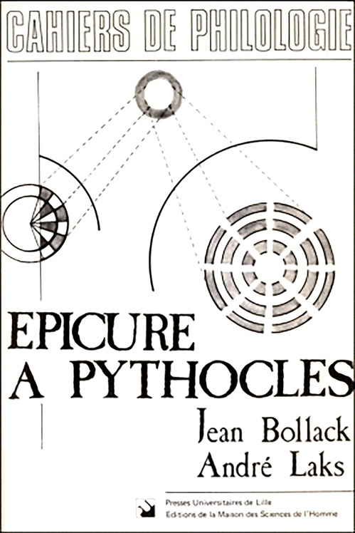 Couverture ebook de Épicure à Pythoclès, de Jean Bollack, Andre Laks