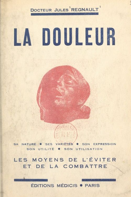 Couverture ebook de La douleur, de Jules Regnault