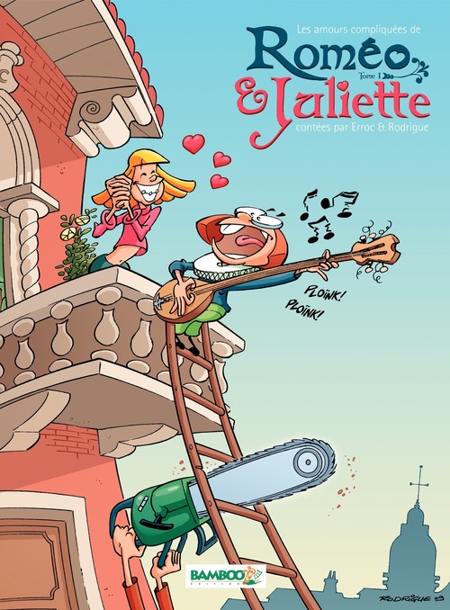 ebook cover of Les Amours Compliquées de Roméo et Juliette - Tome 1, by Erroc