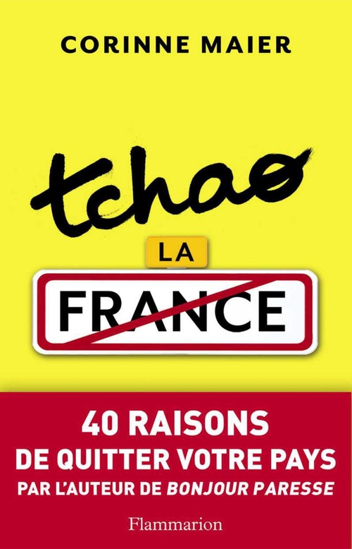 ebook cover of Tchao la France, by Corinne Maier