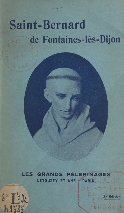 ebook cover of Le sanctuaire de Saint-Bernard à Fontaines-lès-Dijon, en Bourgogne, by Henri Charrier