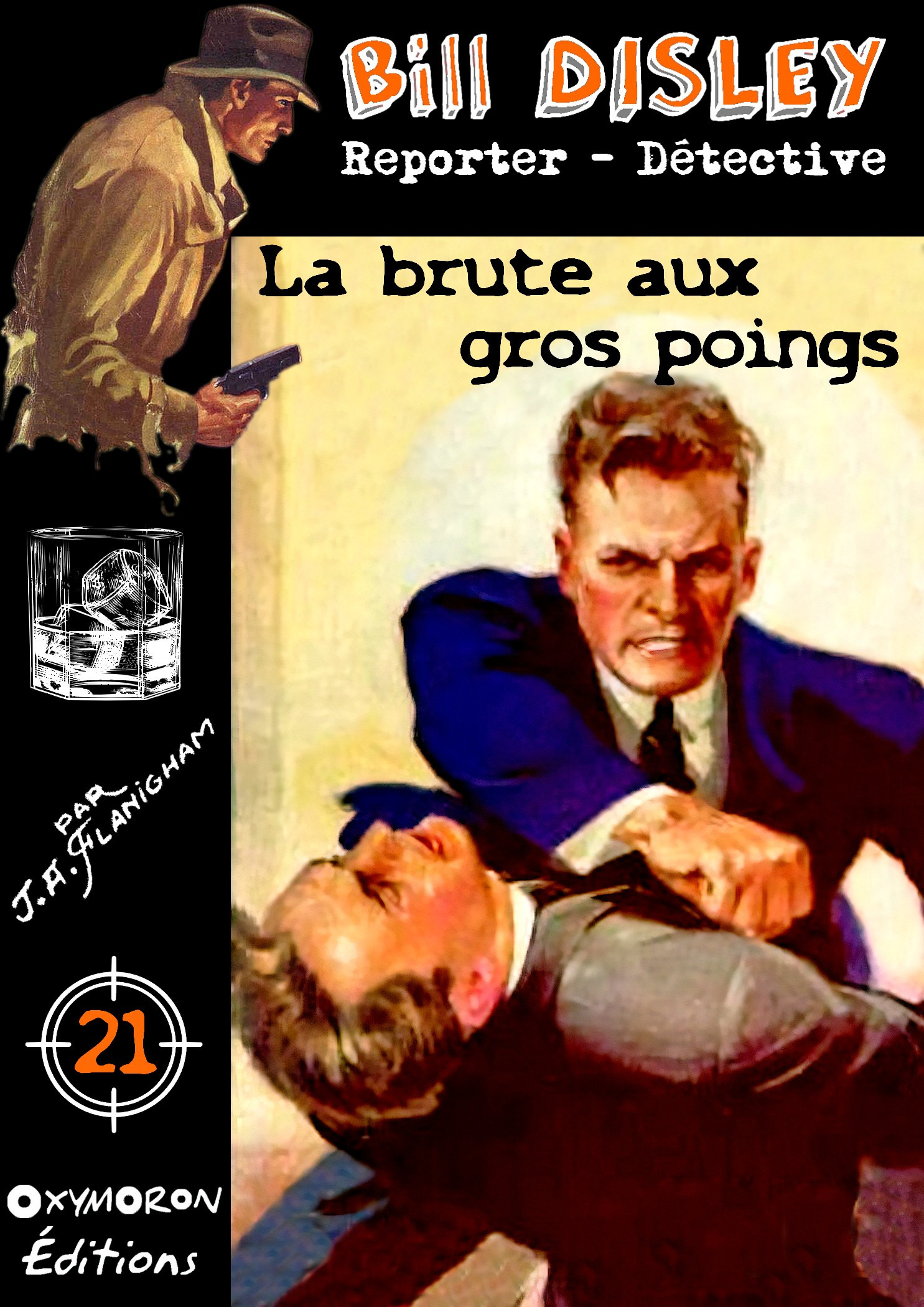 Couverture ebook de La brute aux gros poings, de J. A. Flanigham