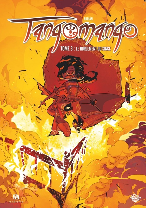 Couverture ebook de Wakfu Heroes : Tangomango - Tome 3 - Le Hurlement du singe, de Adrian
