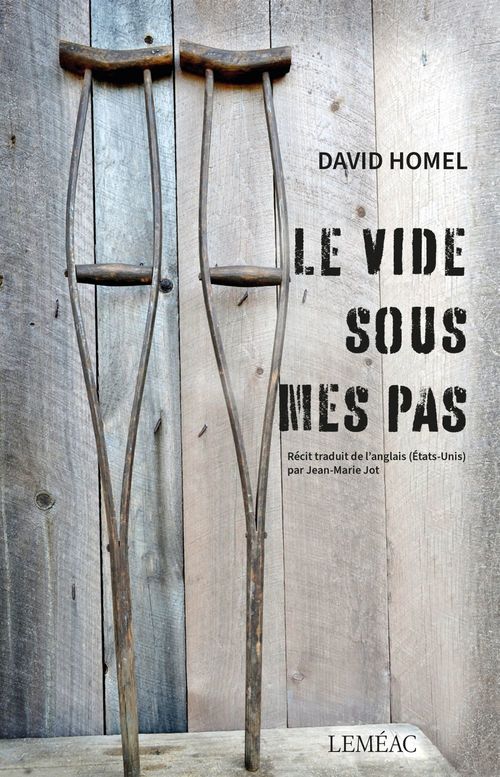 Couverture ebook de Le vide sous mes pas, de David Homel