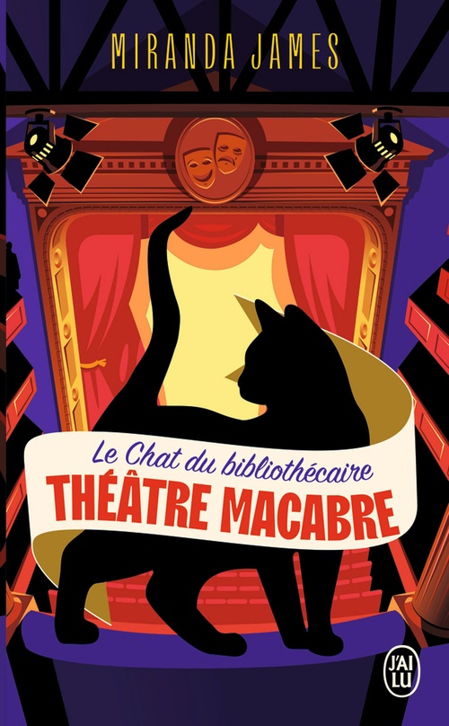 ebook cover of Le chat du bibliothécaire (Tome 3) - Théâtre macabre, by Miranda James