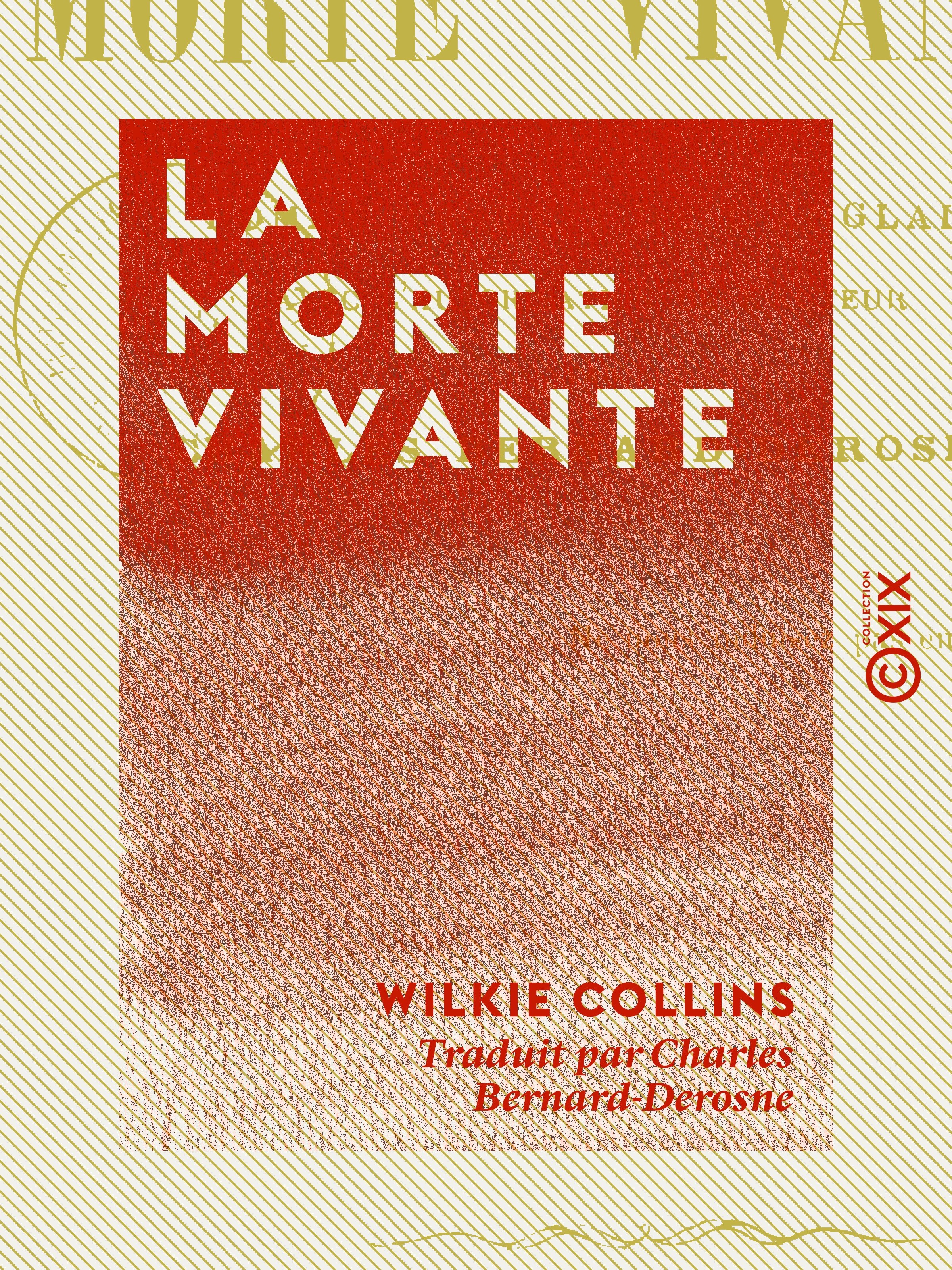 ebook cover of La Morte vivante, by Wilkie Collins