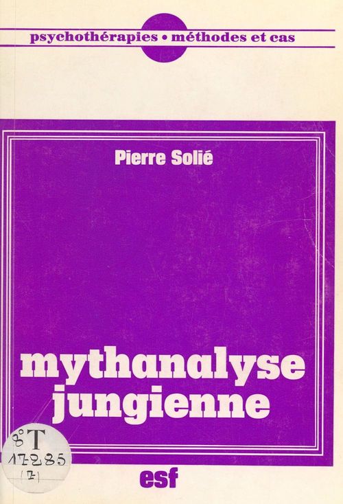 Couverture ebook de Mythanalyse jungienne, de Solie P