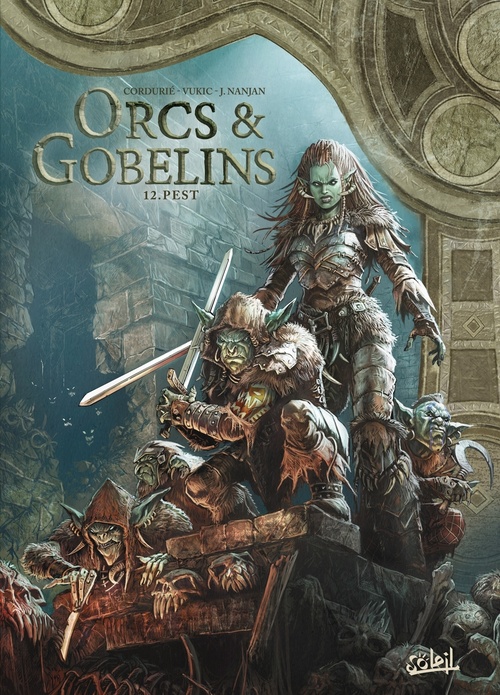 Couverture ebook de Orcs et Gobelins T12 - Pest, de Sylvain Cordurie