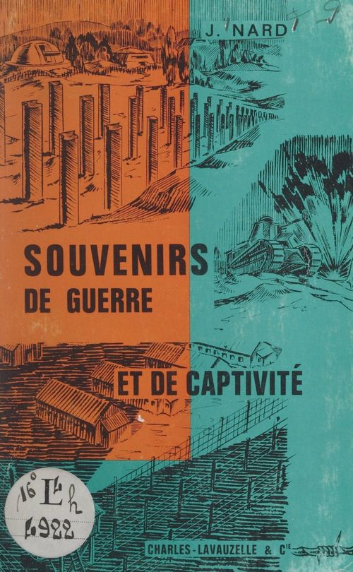 Couverture ebook de Souvenirs de guerre et de captivité, de Jean Nard