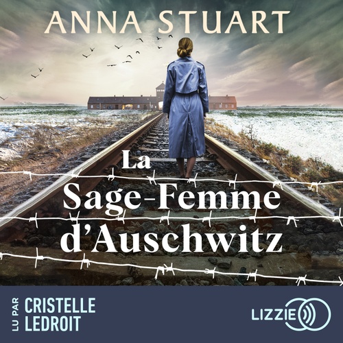 Couverture audiobook de La sage-femme d'Auschwitz, de Anna Stuart