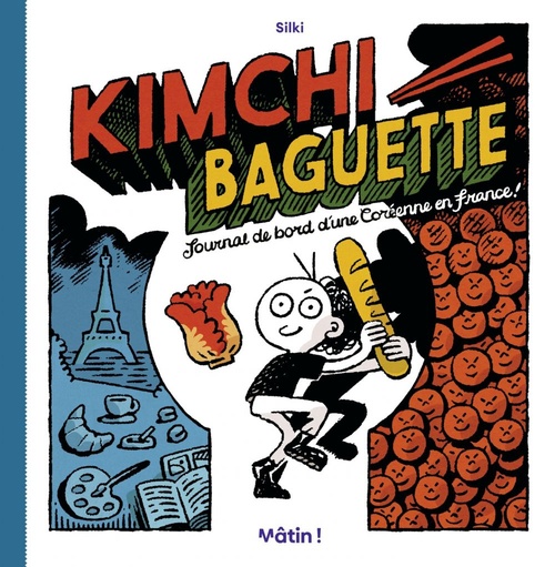 Couverture ebook de Kimchi Baguette, de Silki