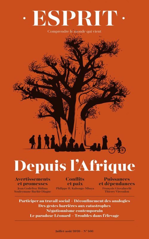 Couverture ebook de Esprit - Depuis l'Afrique, de Esprit