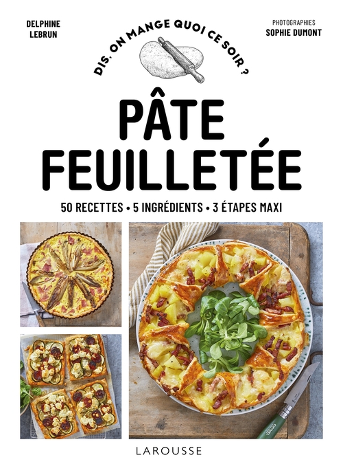Couverture ebook de Pâte feuilletée, de Delphine Lebrun
