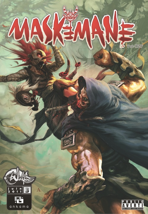 Couverture ebook de Maskemane - Tome 3, de Tot, Xzf