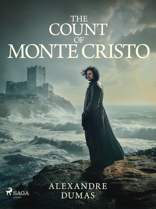 ebook cover of The Count of Monte Cristo, by Alexandre Dumas