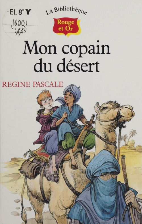 Couverture ebook de Mon copain du désert, de Regine Pascale