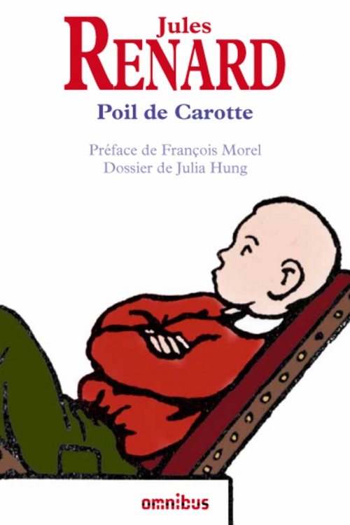 Couverture ebook de Poil de carotte, de Jules Renard