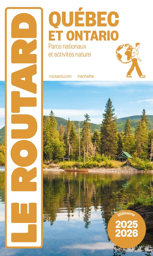 Couverture ebook de Guide du Routard Québec et Ontario 2025/26, de Collectif