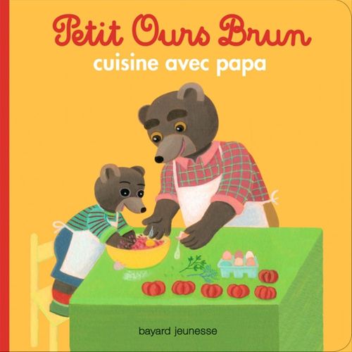 ebook cover of Petit Ours Brun cuisine avec Papa - Dès 2 ans, by Marie Aubinais