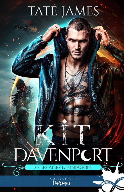 ebook cover of Les ailes du dragon, by Tate James