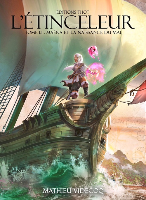 Couverture ebook de L'Étinceleur - Tome 1.1, de Mathieu Videcoq
