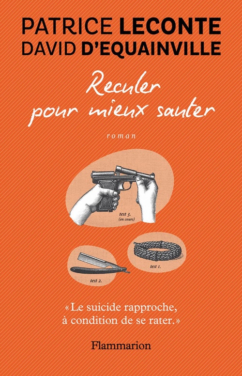 Couverture ebook de Reculer pour mieux sauter, de David d' Equainville, Patrice Leconte
