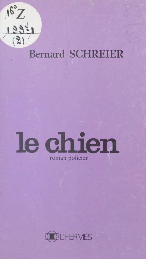 ebook cover of Le chien, by Bernard Schreier