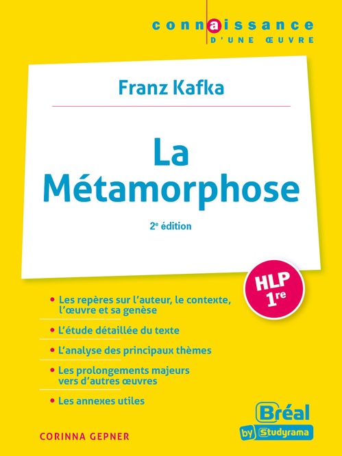 ebook cover of La métamorphose - Franz Kafka, by Corinna Gepner
