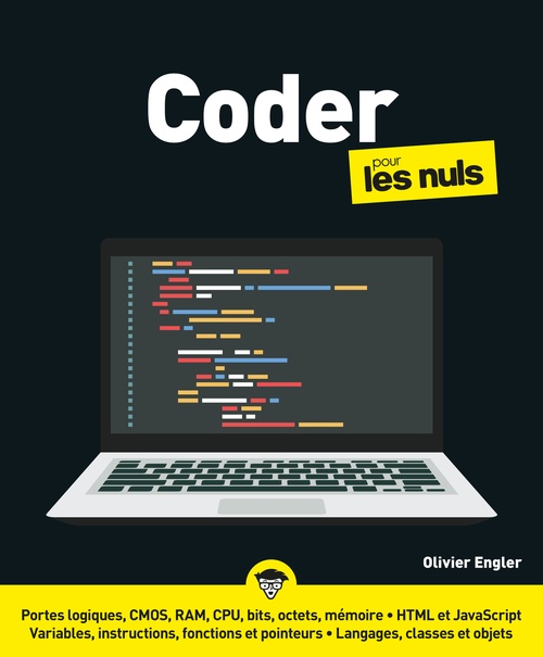 ebook cover of Coder pour les Nuls, by Olivier Engler