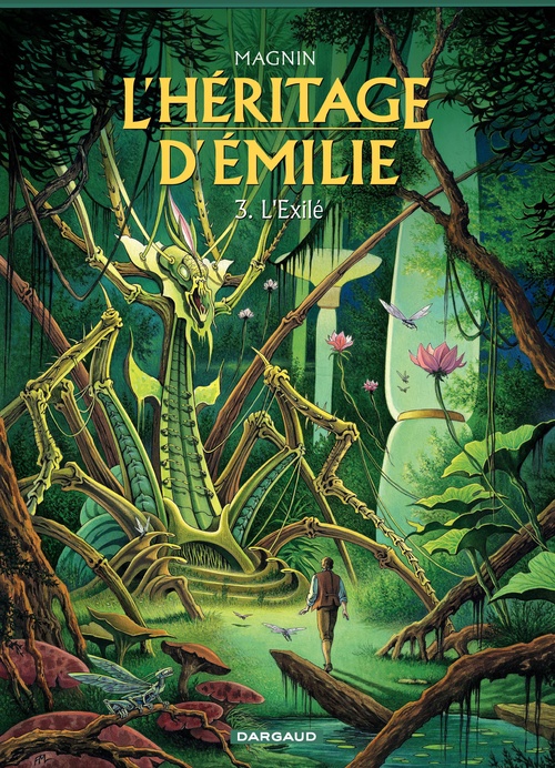 Couverture ebook de L'Héritage d'Emilie  - Tome 3 - L'Exilé, de Florence Magnin
