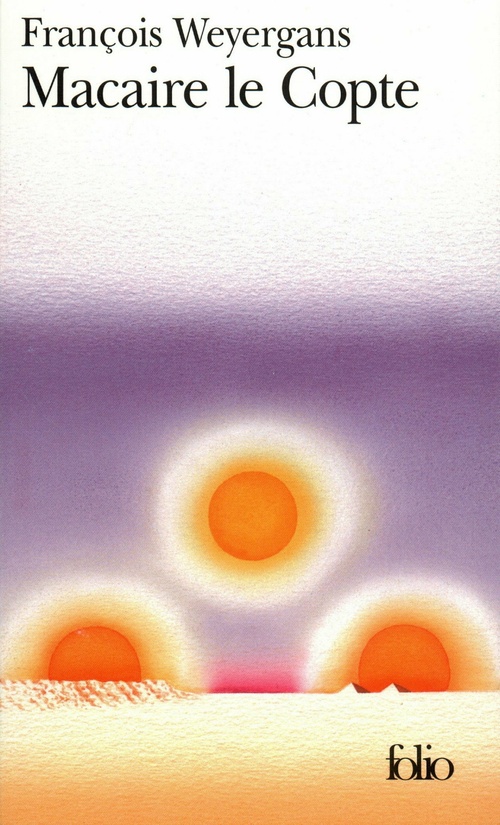 ebook cover of Macaire le Copte, by François Weyergans