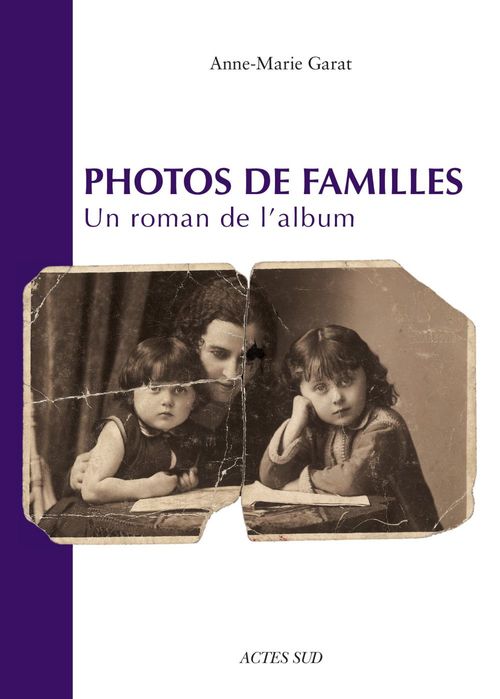 Couverture ebook de Photos de familles, de Anne-Marie Garat