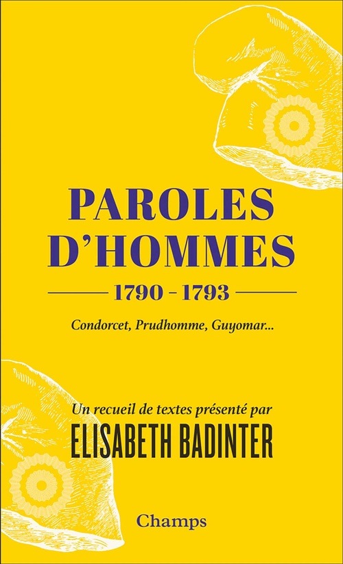 Couverture ebook de Paroles d'hommes, de Élisabeth Badinter