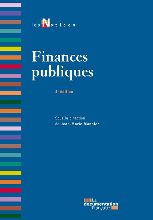 Couverture ebook de Finances publiques, de Collectif