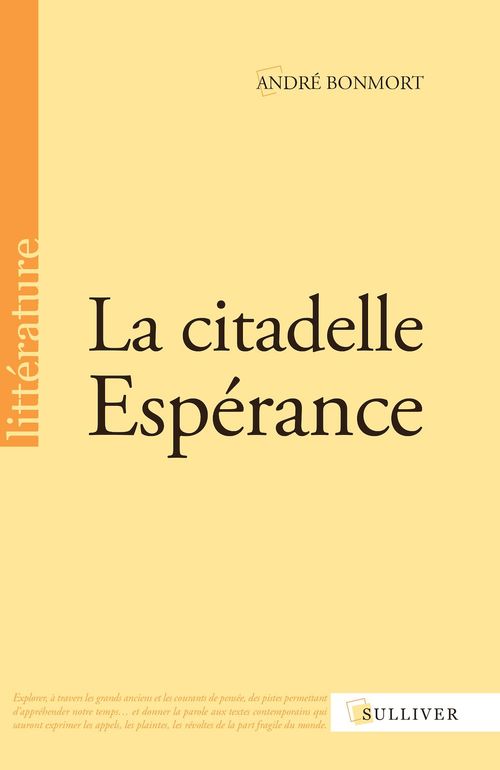 ebook cover of La citadelle Espérance, by André Bonmort