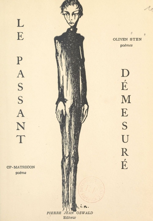 Couverture ebook de Le passant démesuré, de Claude-Pierre Matricon, Oliven Sten