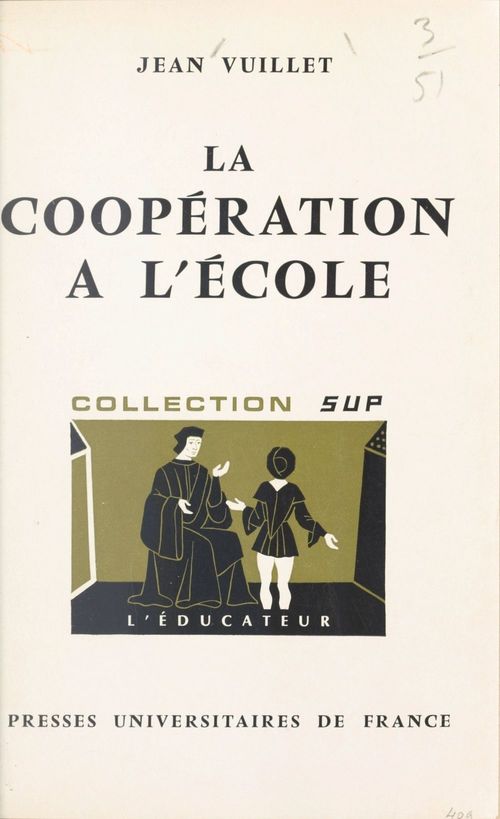 ebook cover of La coopération à l'école, by Jean Vuillet