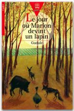 Couverture ebook de Le jour où Marion devint un lapin, de Gudule